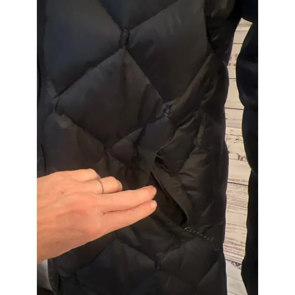 Women's Eddie Bauer down jacket Black Size Small - Picture 5 of 12